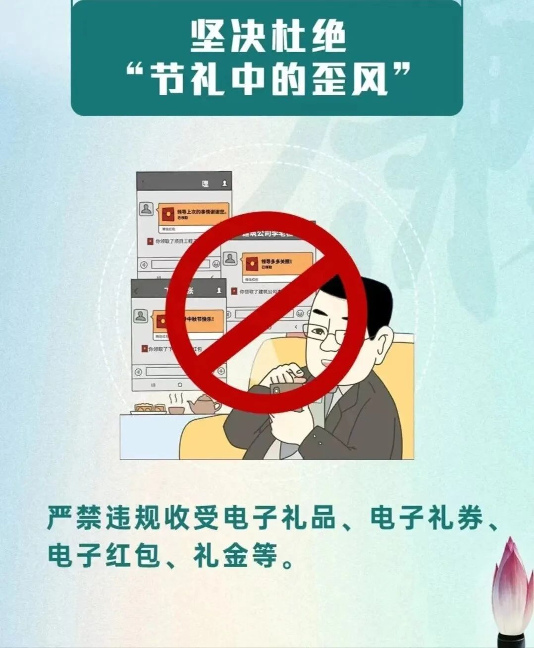 廉洁过五一，清风伴假期——西安市卫生学校2025年“五一”劳动节廉洁提醒(图2)
